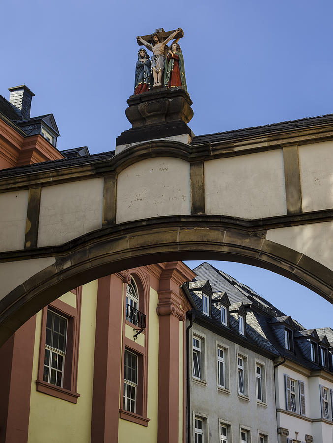 Old Traditional German Buildings Photograph