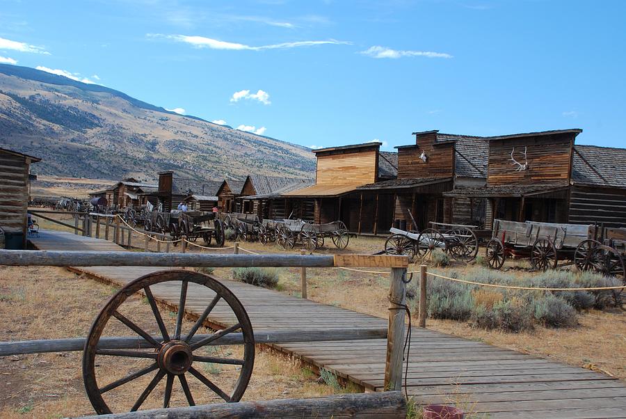 Old Trail Town   Photograph by Dany Lison