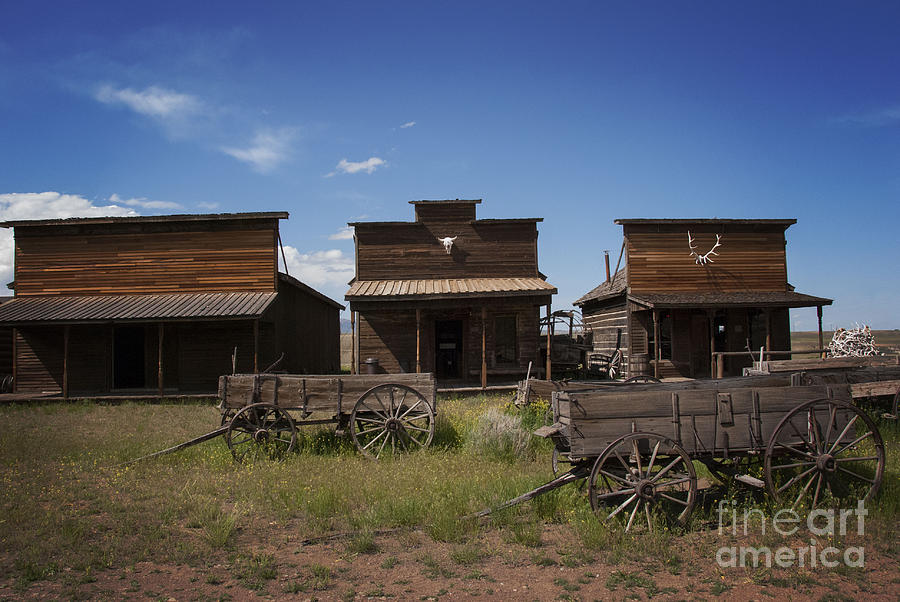 Architecture Photograph - Old Trail Town by Juli Scalzi