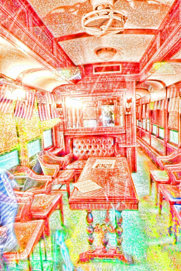 Old Train 2 Digital Art by Robert Rhoads