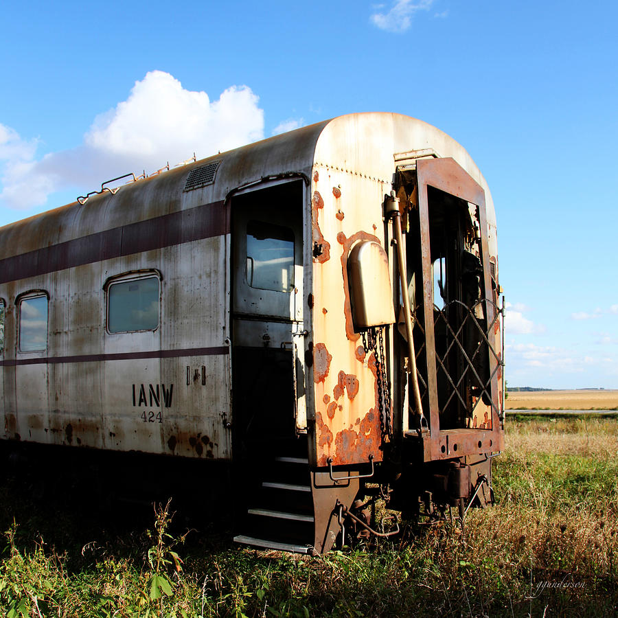 Old Train Car Photograph by Gary Gunderson
