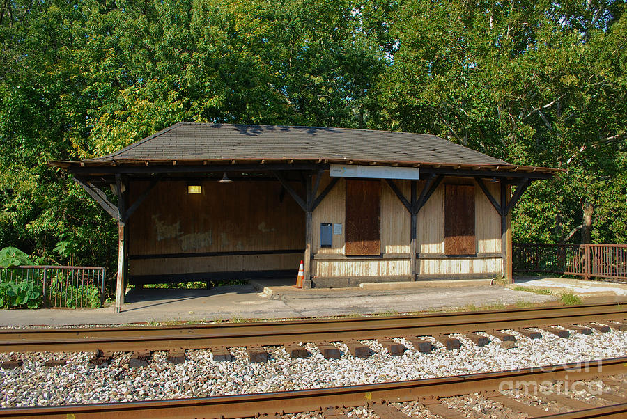 Old Train Depot At Harpers Ferry Photograph by Bob Sample