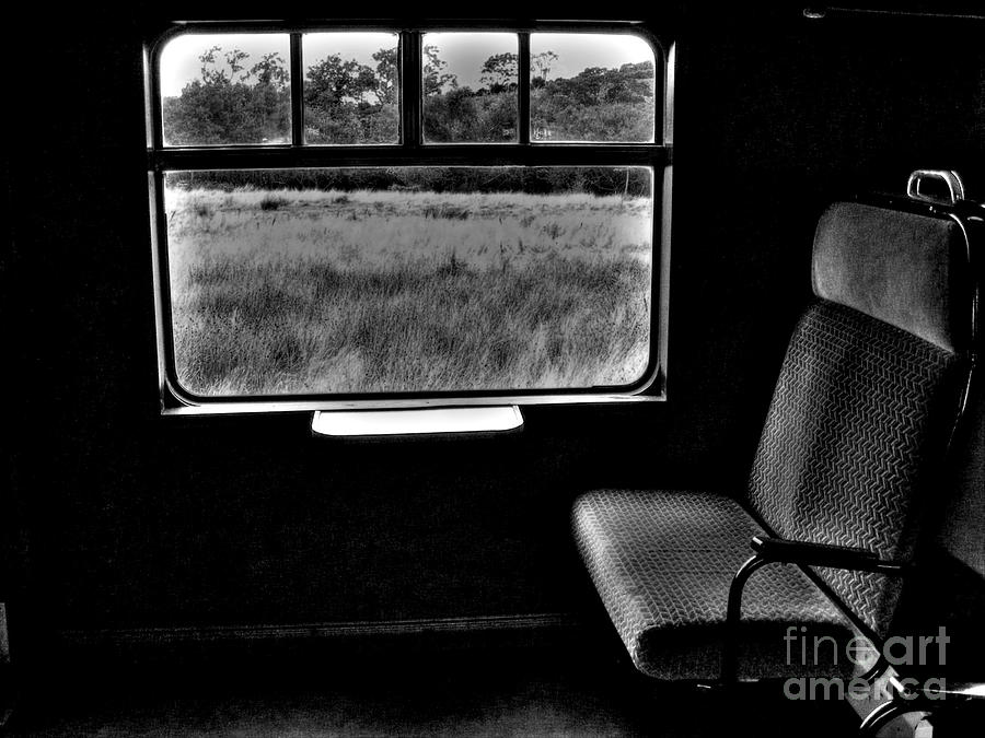 Old Train Seat Photograph by Nina Ficur Feenan