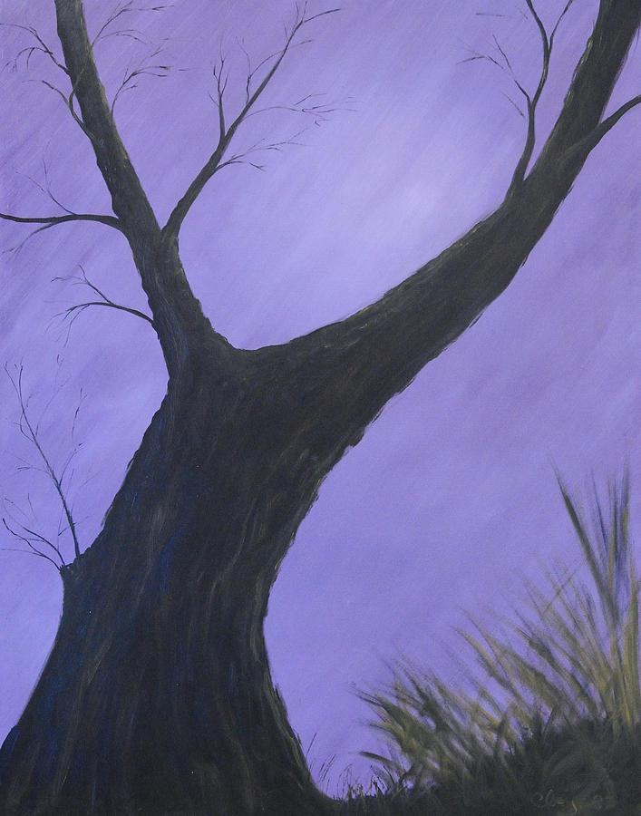 Tree Painting - Old Tree by Claiborne Coyle
