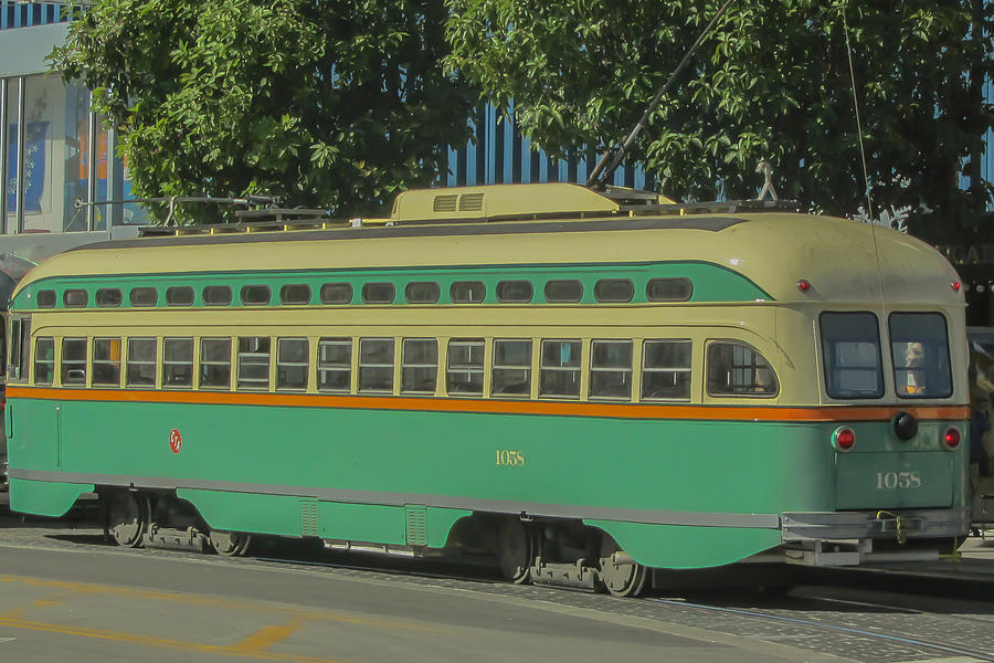 Old Trolley Car Photograph by James Canning