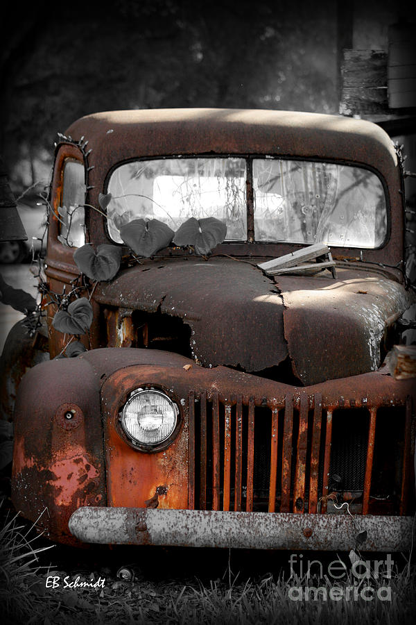 Old Truck 01 Photograph by E B Schmidt