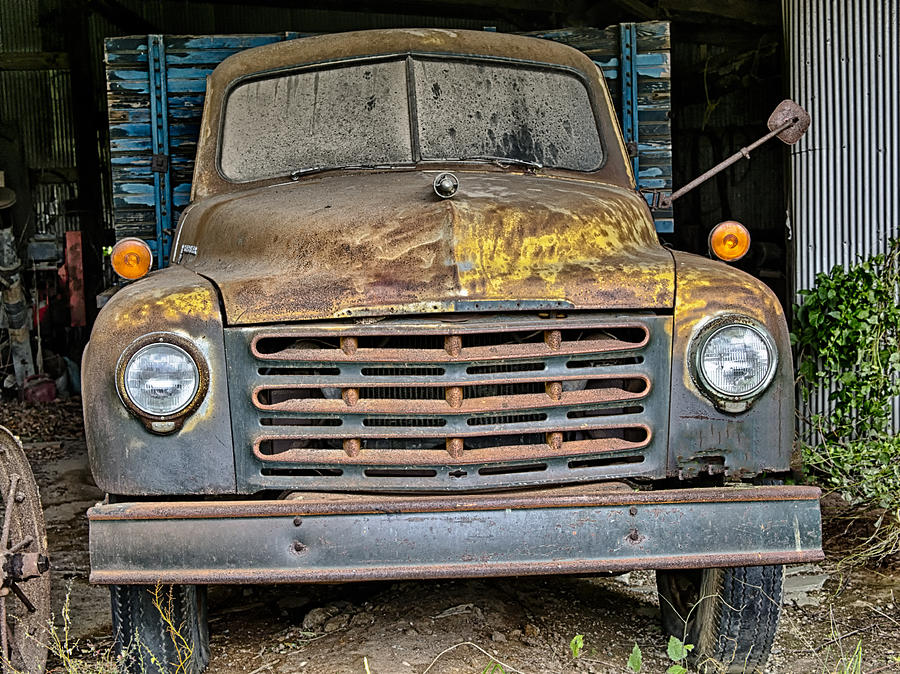 Old truck Photograph by David Kay