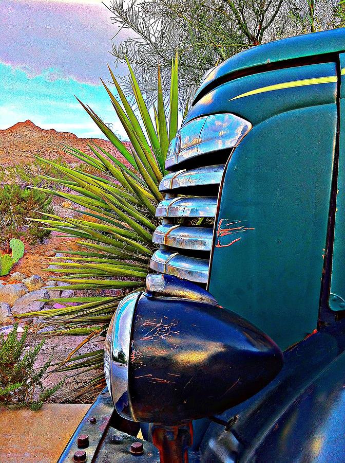 Old Truck in El Paso Photograph by Marcy Wagman - Fine Art America