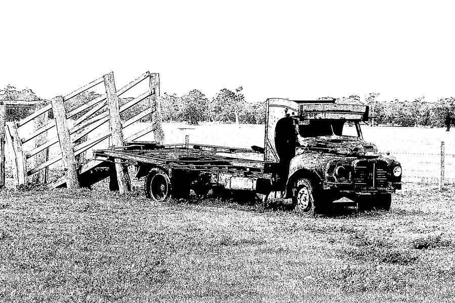 Old Truck Photograph by Robert Caddy