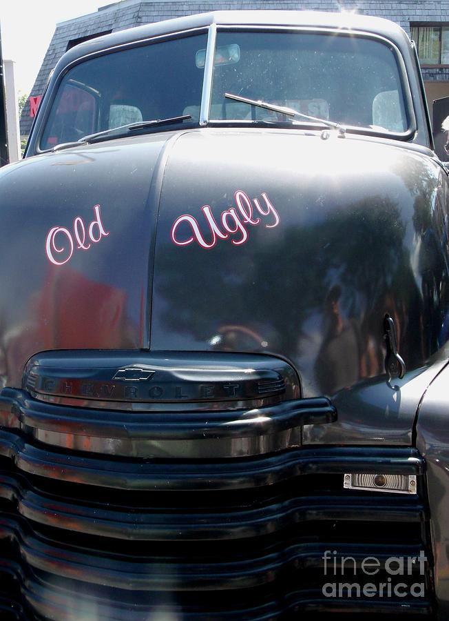 Old Ugly Chevy Truck Photograph by Gail Matthews