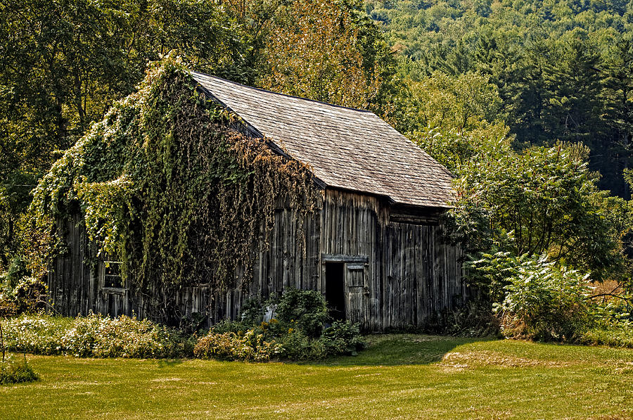 Old Vermont Barn Photograph by Donna Doherty