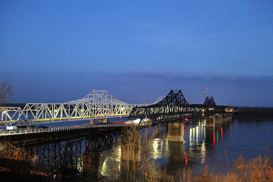 Old Vicksburg Bridge Photograph by Min Lee