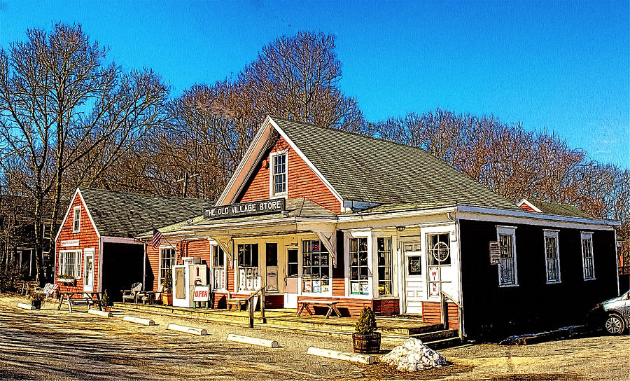 Old Village Store Photograph by Constantine Gregory