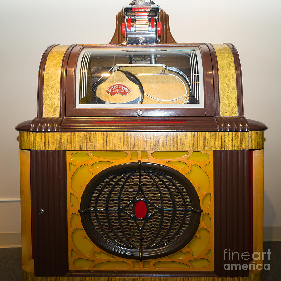 Old Vintage Packard Pla-mor Jukebox DSC2798 Photograph by Wingsdomain Art and Photography