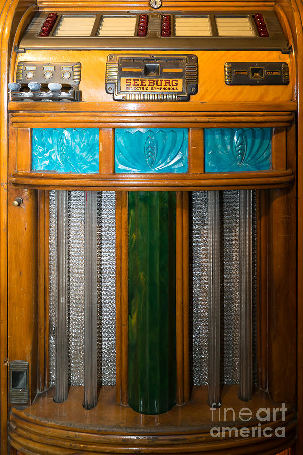 Old Vintage Seeburg Jukebox DSC2802 Photograph by Wingsdomain Art and Photography