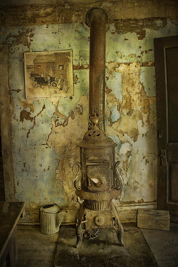 Old Vintage Stove Photograph by Randall Nyhof