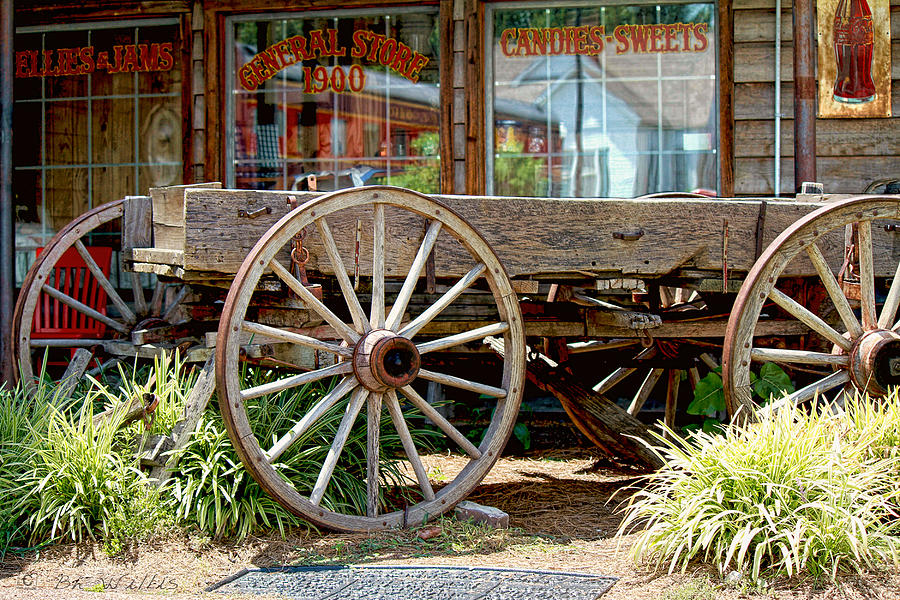 Old Wagon Photograph by Bonnie Willis