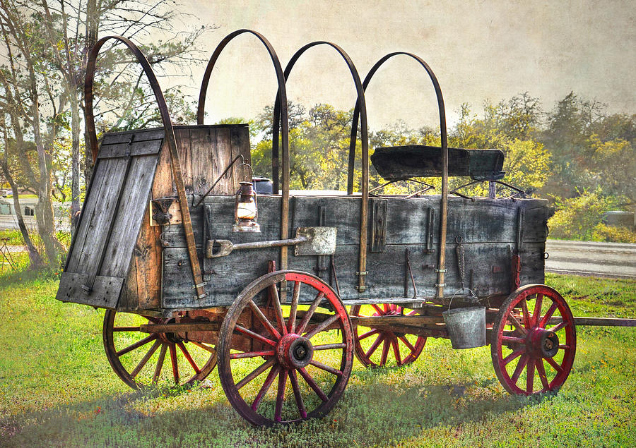 Old Wagon Photograph by Savannah Gibbs