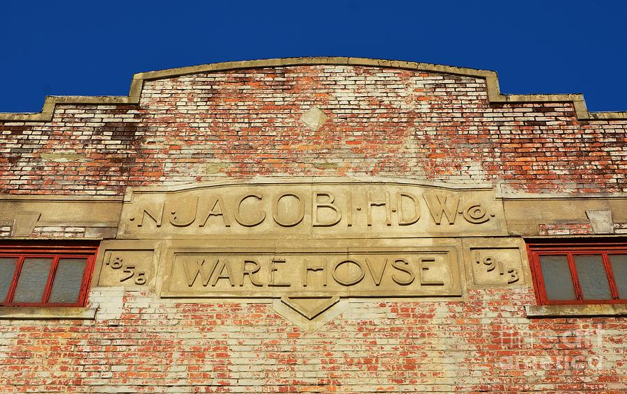 Old Brick Warehouse Photograph by Bob Sample