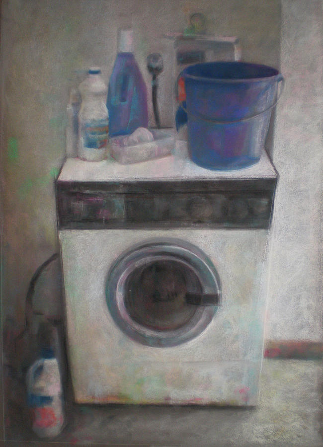 Old washing machine Drawing by Paez  ANTONIO