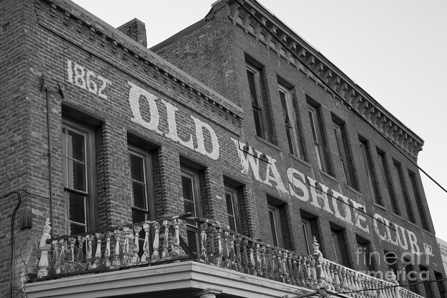 Old Washoe Club Photograph by David Millenheft