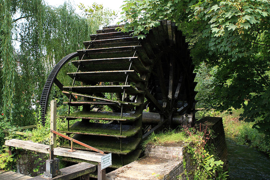 Old Waterwheel Photograph by Aidan Moran