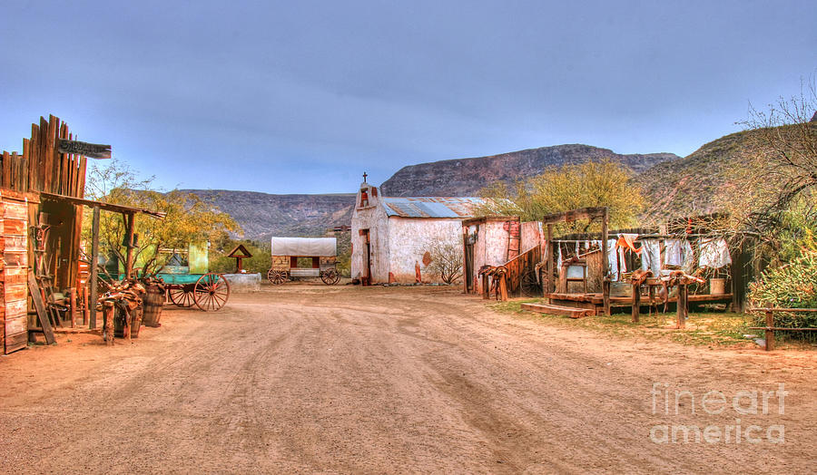 Old West - Arizona Town Photograph by Tap On Photo