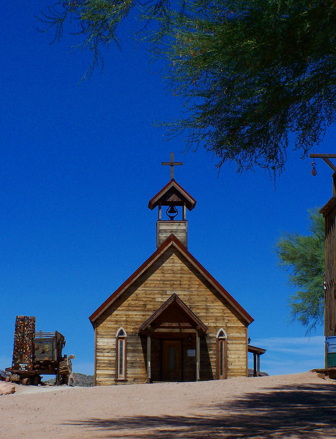 Old West Church Photograph by Steve Anderson - Fine Art America