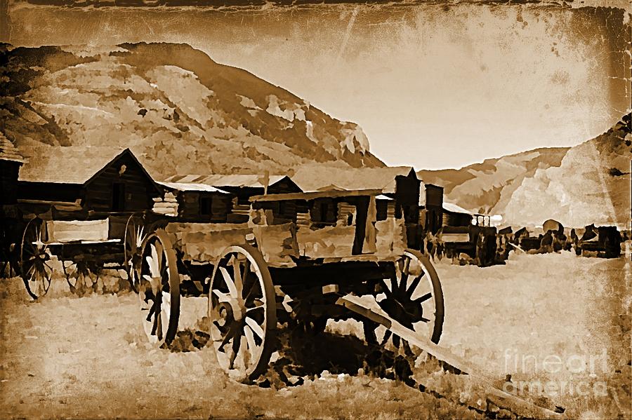 Landscape Photograph - Old West Decor Theme One by John Malone