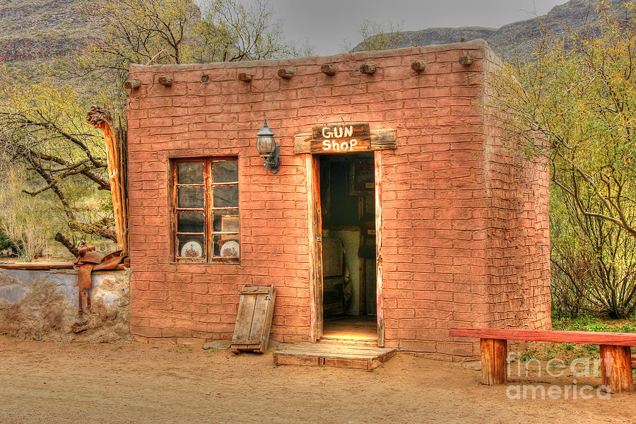 Old West Gun Shop Photograph by Tap On Photo