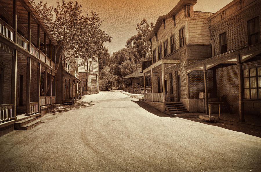 Hollywood Photograph - Old West by Ricky Barnard