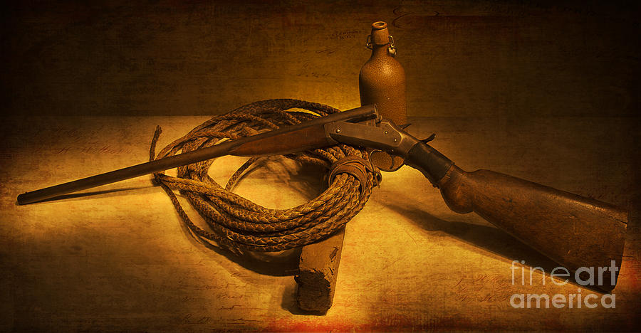 Old West Still Life Photograph by Dianne Phelps