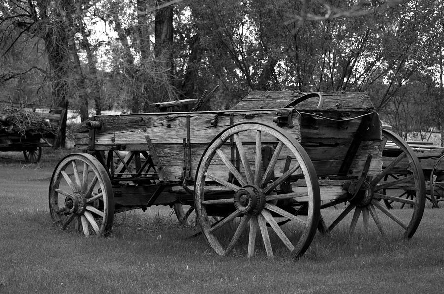Old West- Wagon Photograph by Whispering Peaks Photography