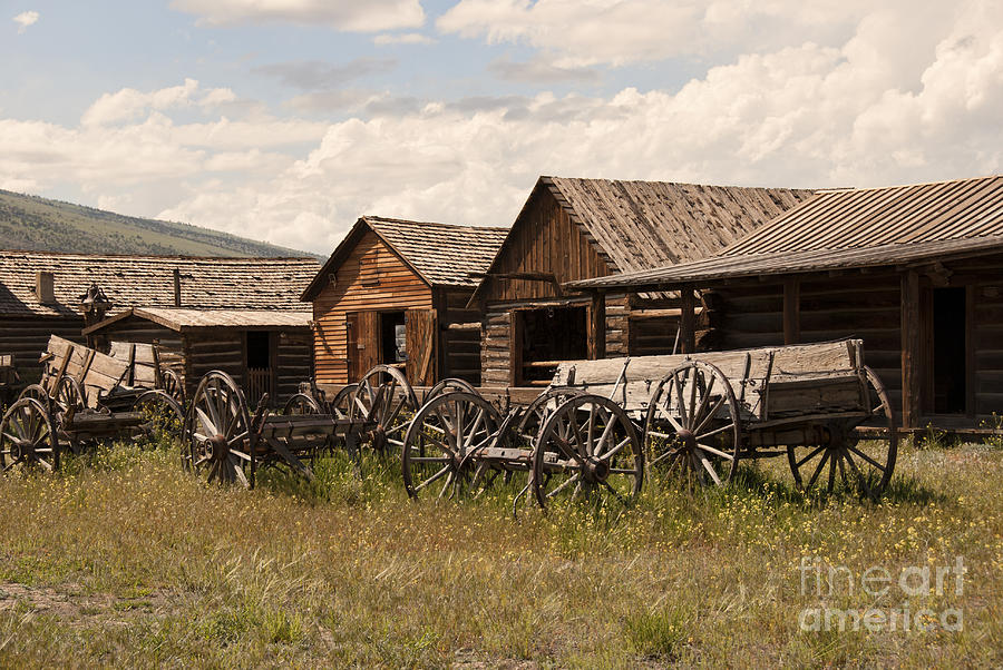 Old West Wyoming  Photograph by Juli Scalzi