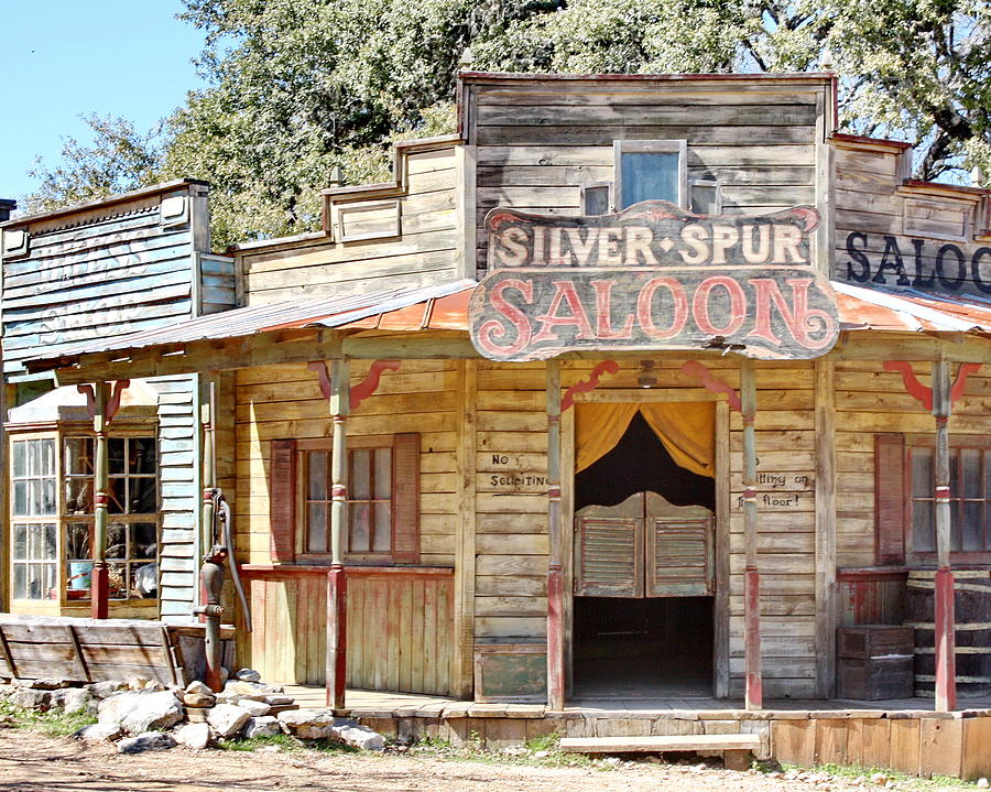 Old Western Saloon Photograph by Terry Fleckney
