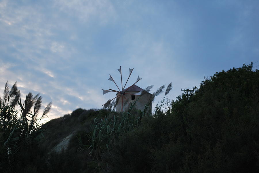 Old Wind Mill 1830 Photograph by George Katechis