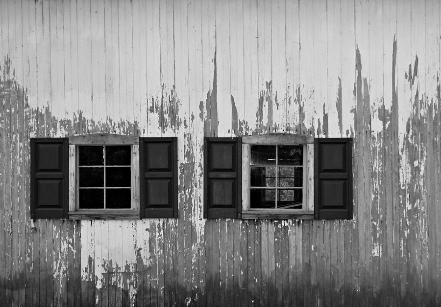 Old Windows Photograph by Dark Whimsy