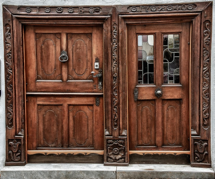Old wodden Door II Photograph by Patrick Boening