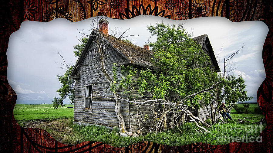 Old Wood House Mixed Media by Marvin Blaine
