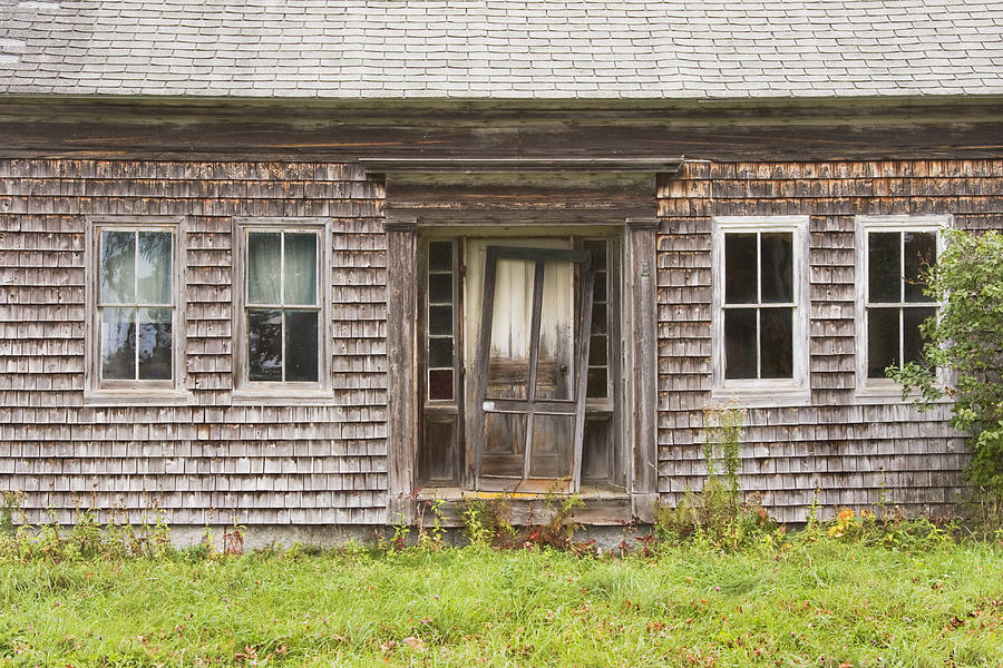 Old Wood Shingle House Photograph by Keith Webber Jr
