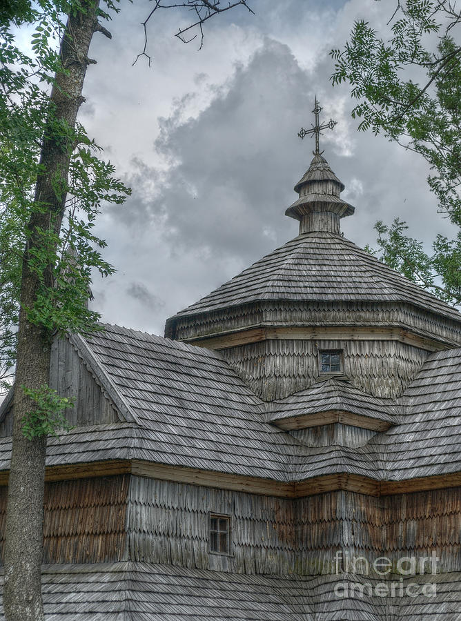Old wooden church Photograph by Martin Capek