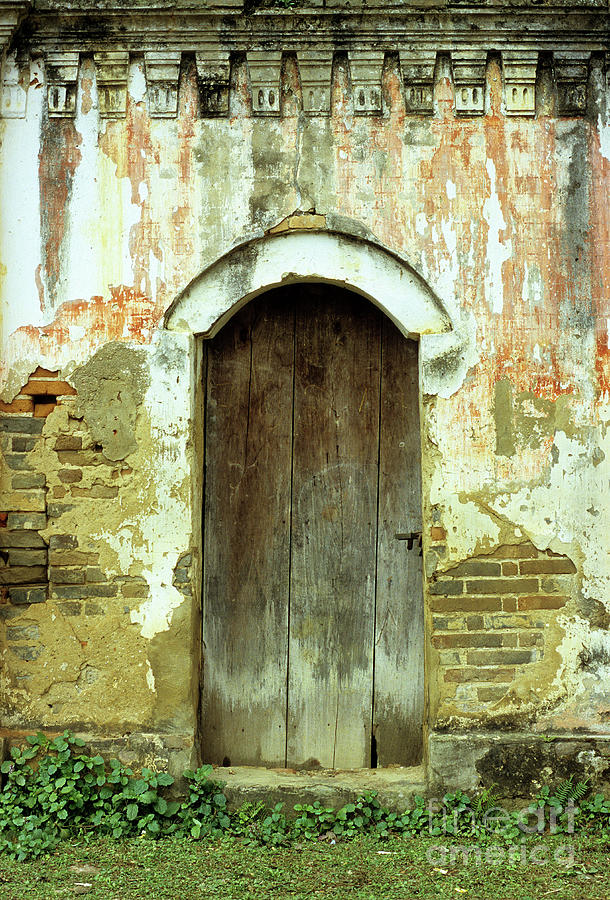 Old Wooden Door Photograph by Rick Piper Photography