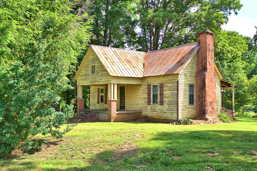 Old Yellow House Photograph by Gordon Elwell