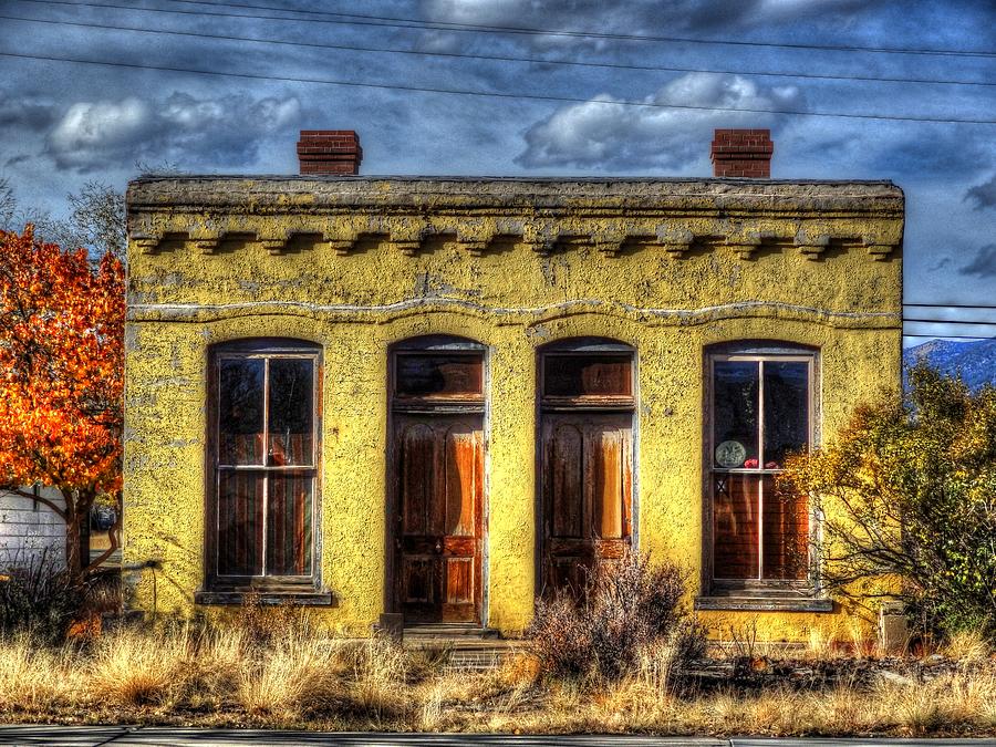 Old Yellow House in Buena Vista Photograph by Lanita Williams