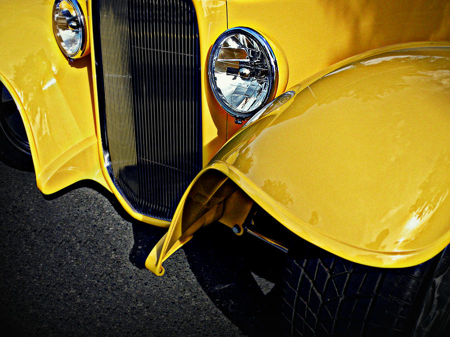 Old Yellow  Photograph by Micki Findlay