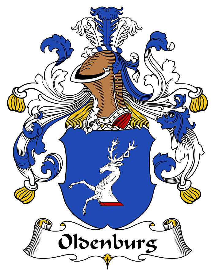 Oldenburg Coat of Arms German Digital Art by Heraldry - Pixels