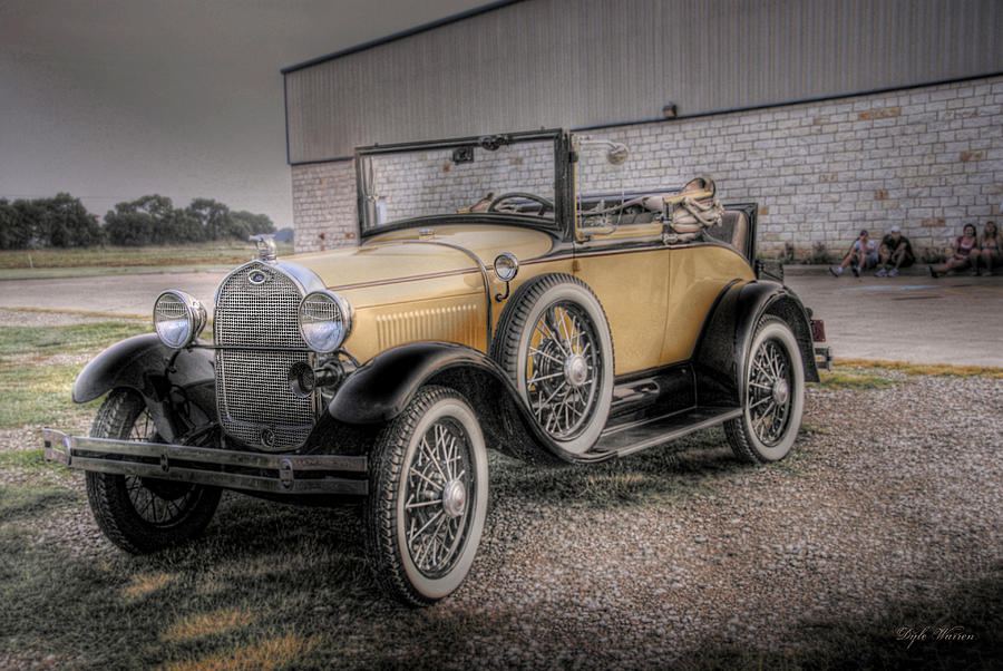 Old Ford Model A Coupe Photograph by Dyle   Warren