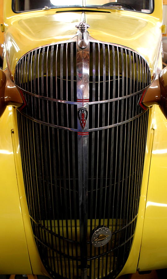 Olds Grille Photograph by Trent Mallett