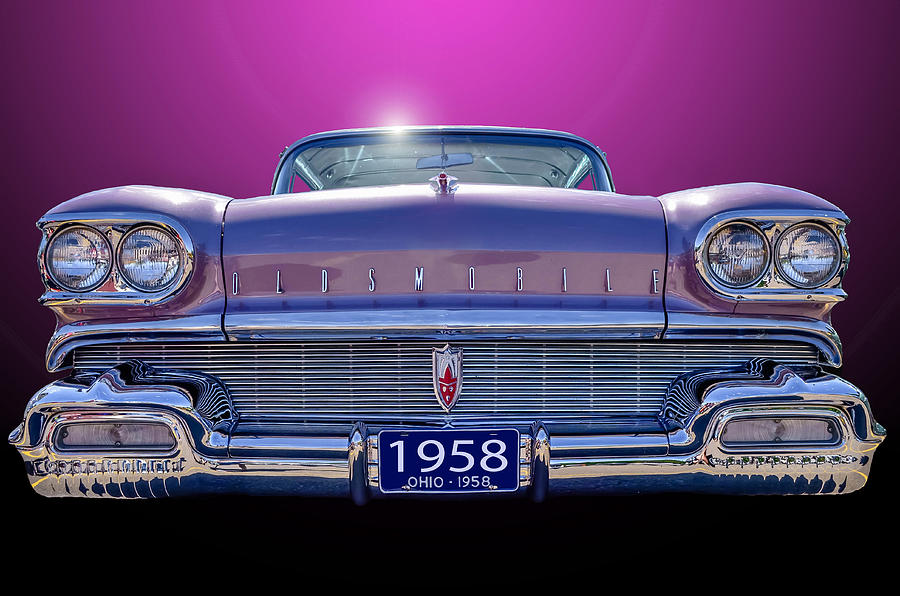 Oldsmobile 1958 Photograph by Brian Stevens