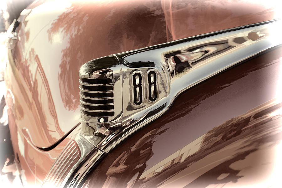Oldsmobile 88 Rear Fender  Photograph by Alan Hutchins
